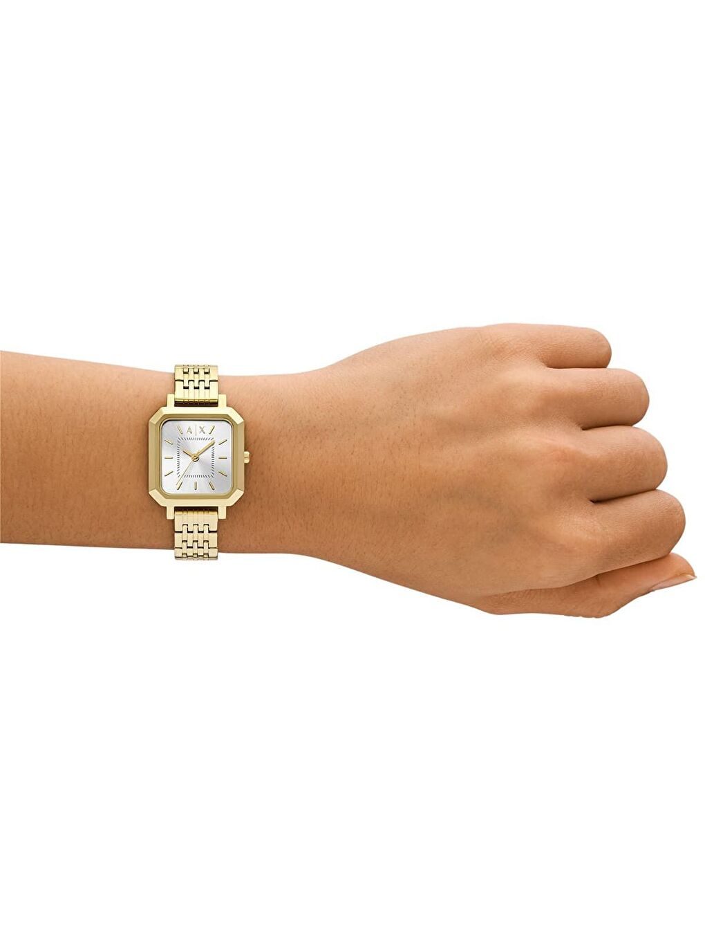 Sarı AX5725 Kadın Kol Saati-3