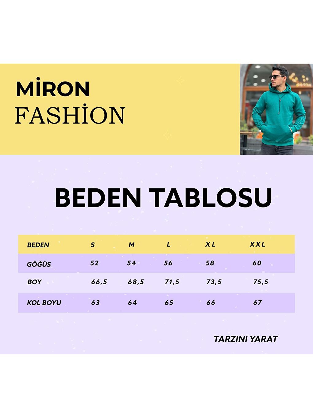 Miron Pembe Basic Sweatshirt Regular Fit-Pembe - 3