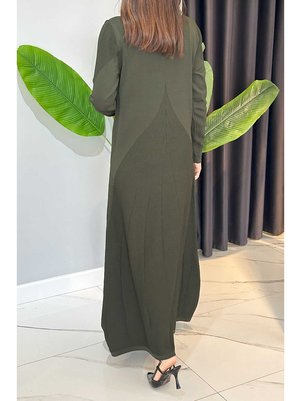 Elbise 1423 Acı Yeşil-2