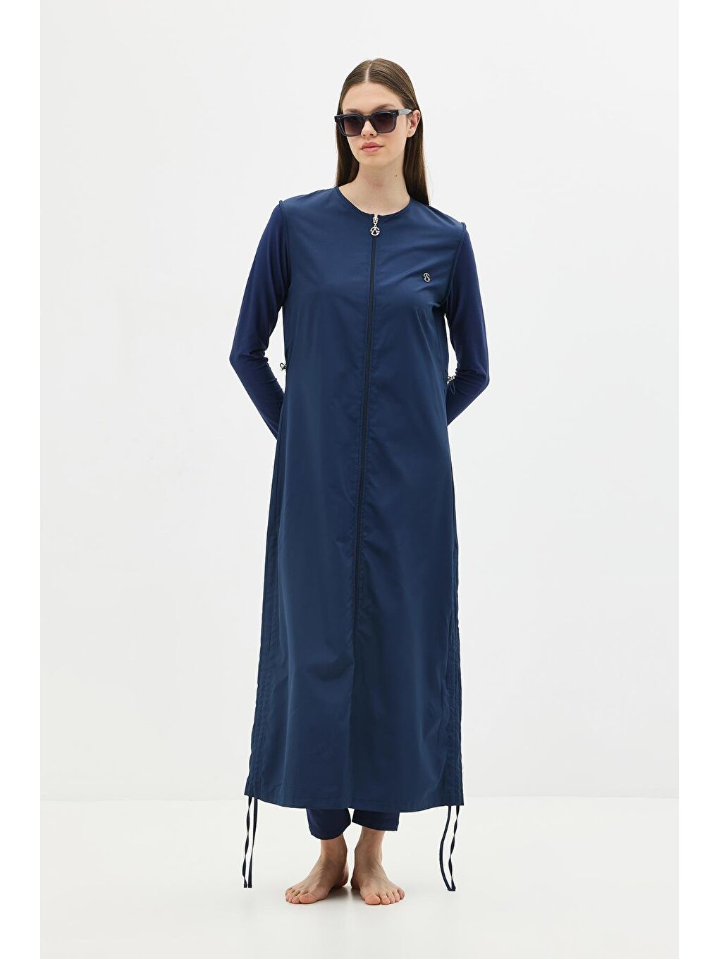 Tam Boy 5’Li Tesettür Mayo 6068 Lacivert