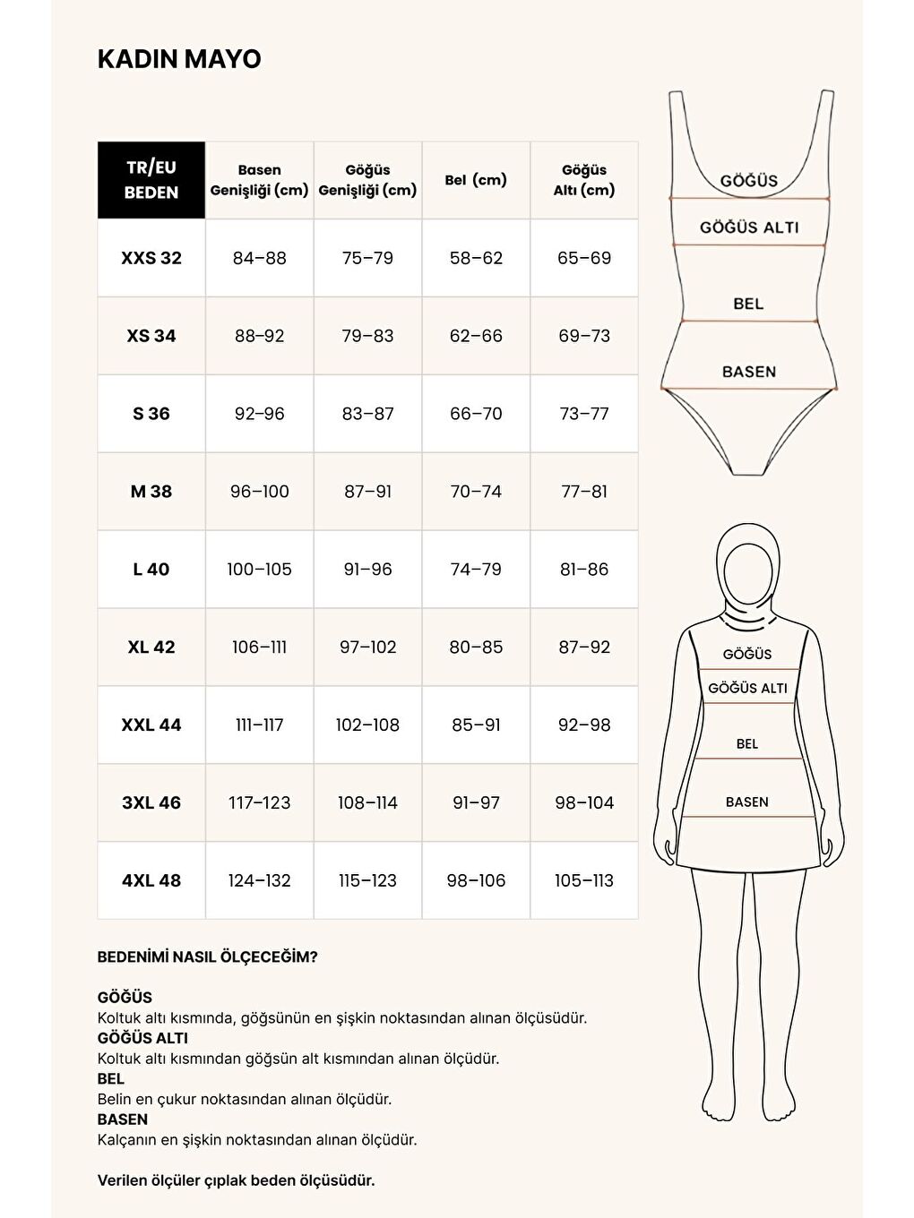 Tam Boy 5’Li Tesettür Mayo 6068 Siyah-7