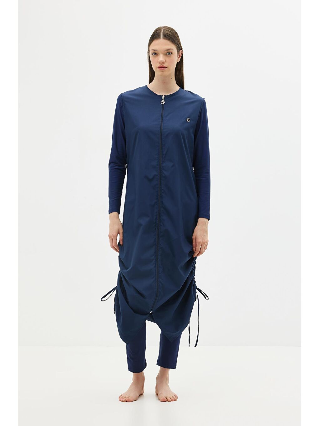 Tam Boy 5’Li Tesettür Mayo 6068 Lacivert-1