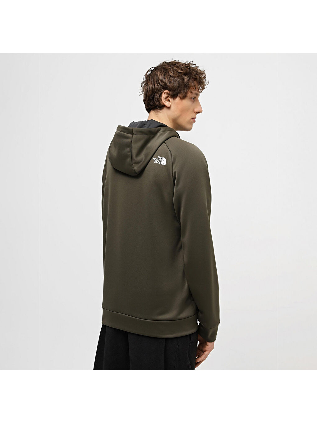 The North Face Reaxion Erkek Haki Kapüşonlu Hoodie - 2