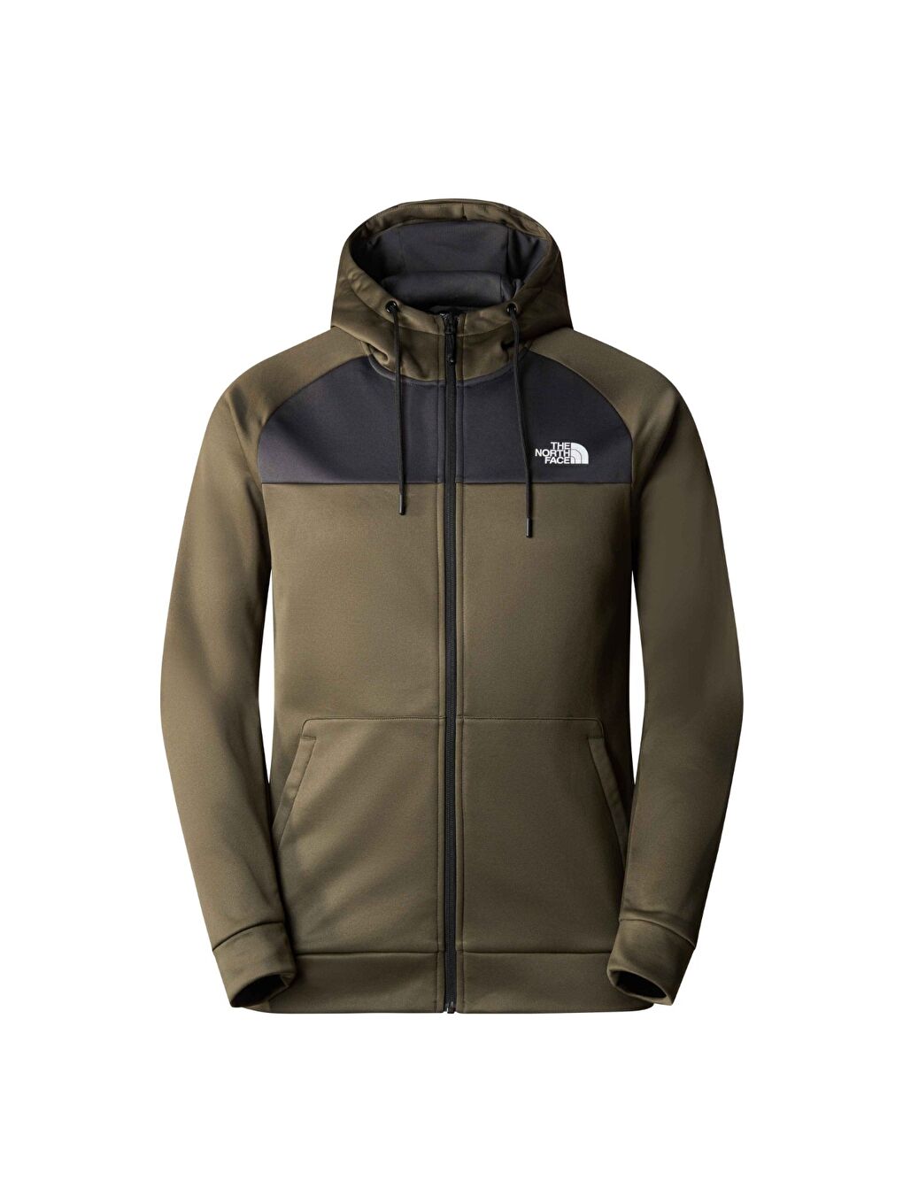 The North Face Reaxion Erkek Haki Kapüşonlu Hoodie - 3