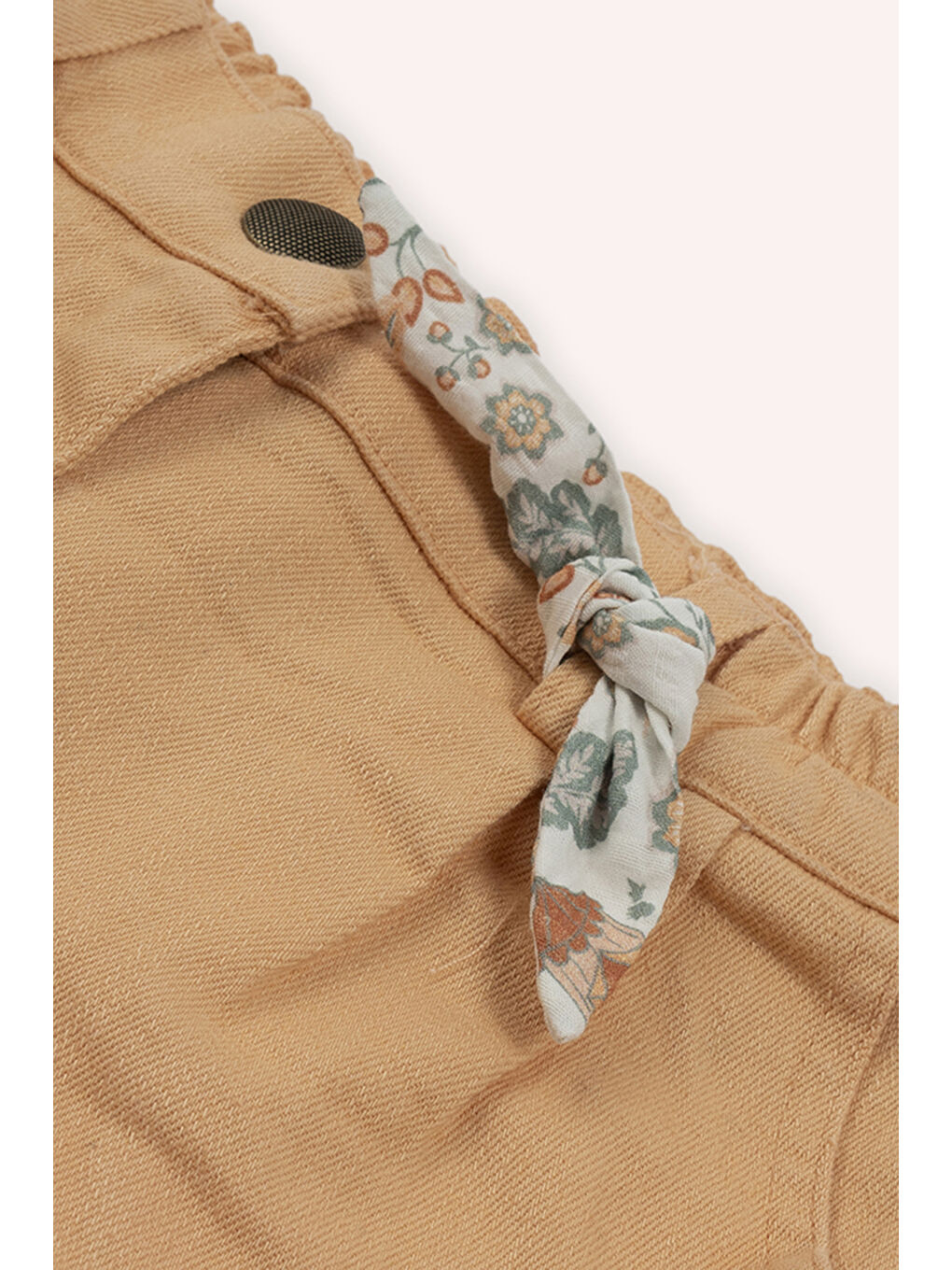 Pembe Kız Çocuk Şort Somon-2