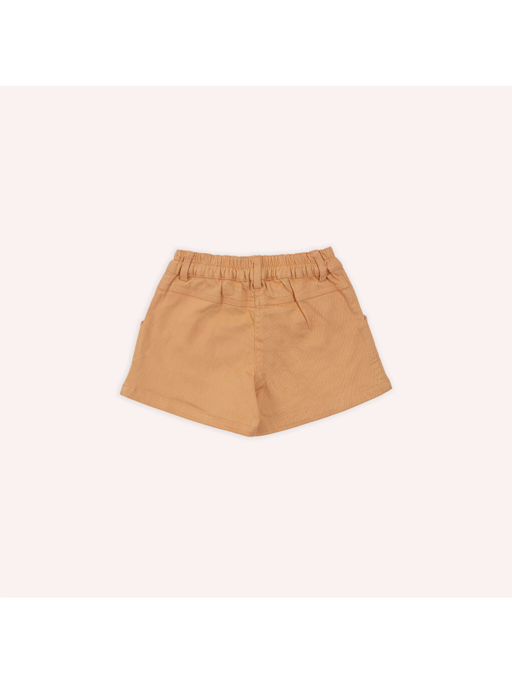 Pembe Kız Çocuk Şort Somon-5