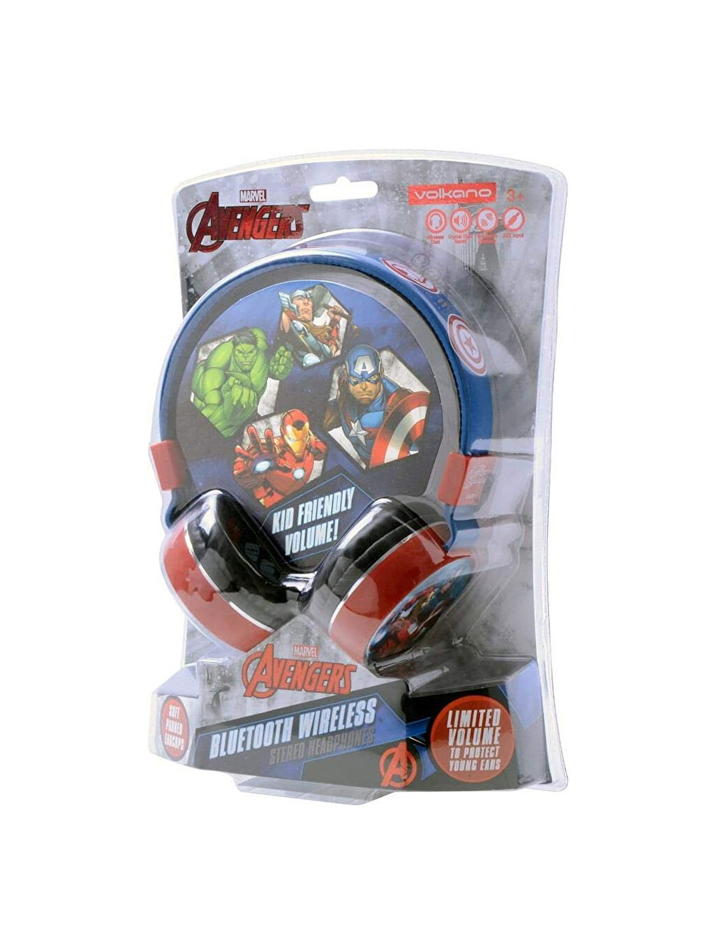 Marvel Yenilmezler Bluetooth Çocuk Kulaklığı Mv-1006-av-5
