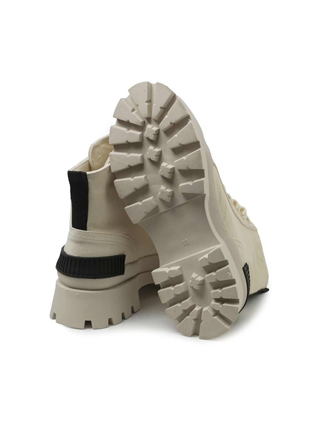 Bej Kadın Bot RD-4361 KETEN BEJ-4