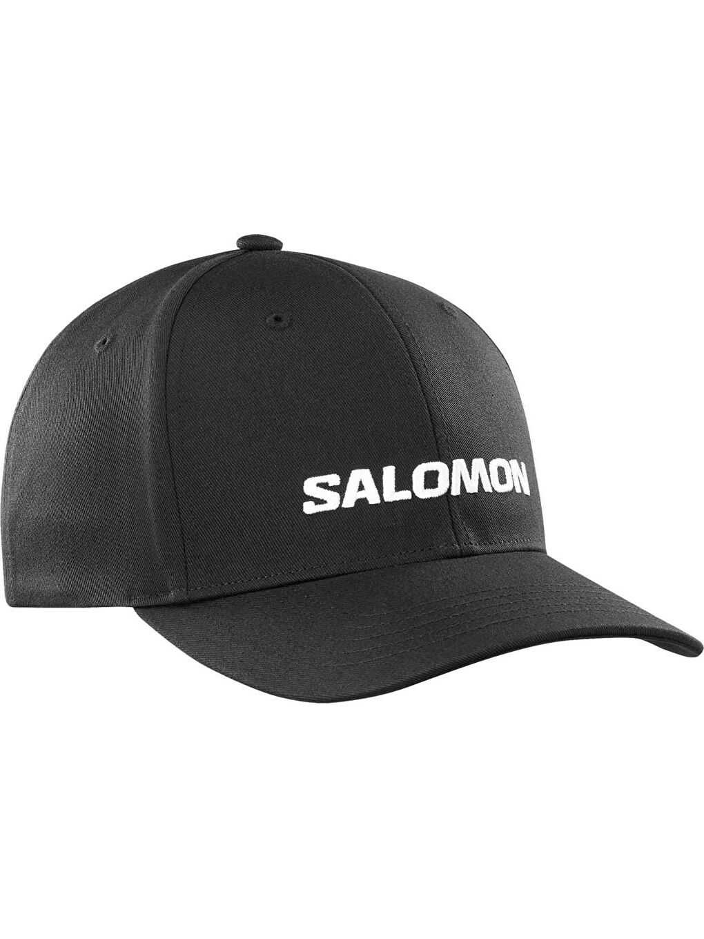 Salomon Siyah Logo Unisex Siyah Şapka