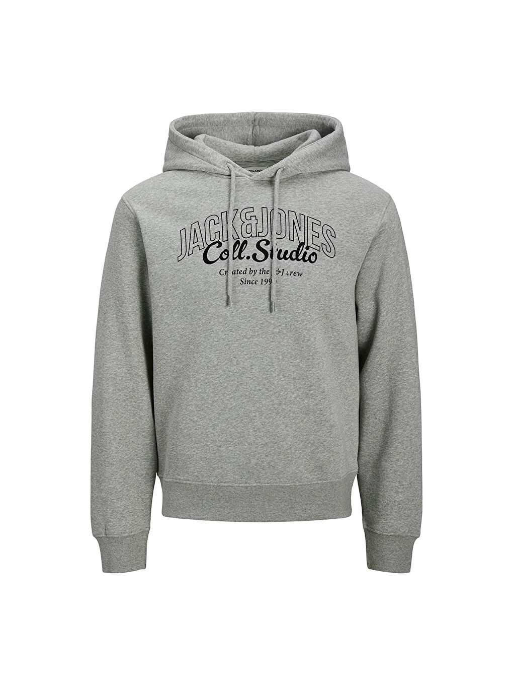 Makoto Erkek Gri Kapüşonlu Sweatshirt