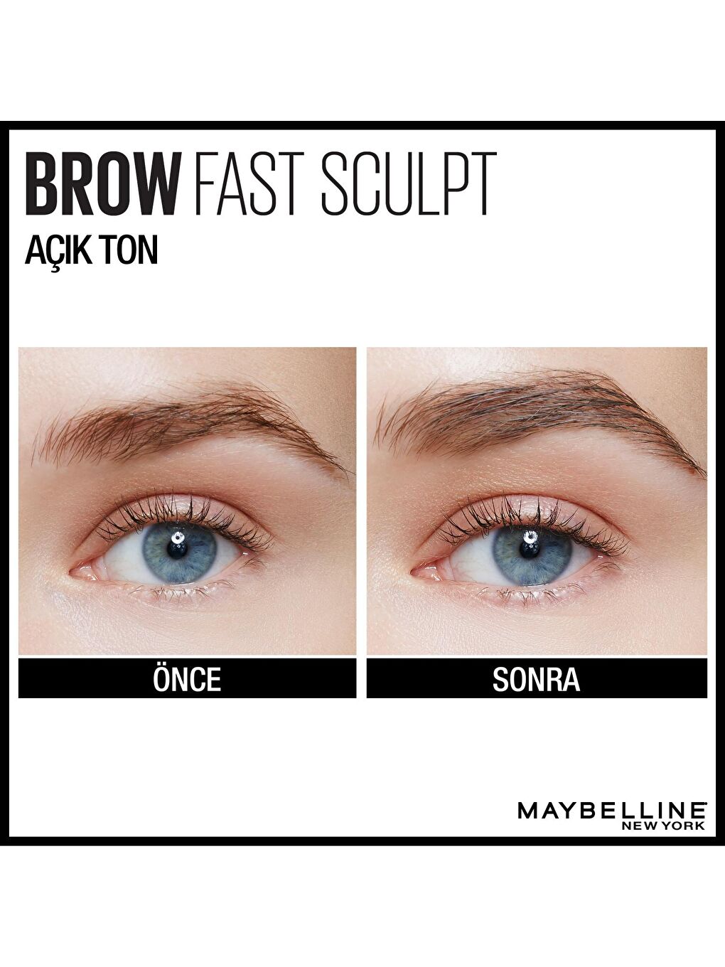 MAYBELLINE NEWYORK Sarı Brow Fast Sculpt Kaş Maskarası - 01 Blonde - 5