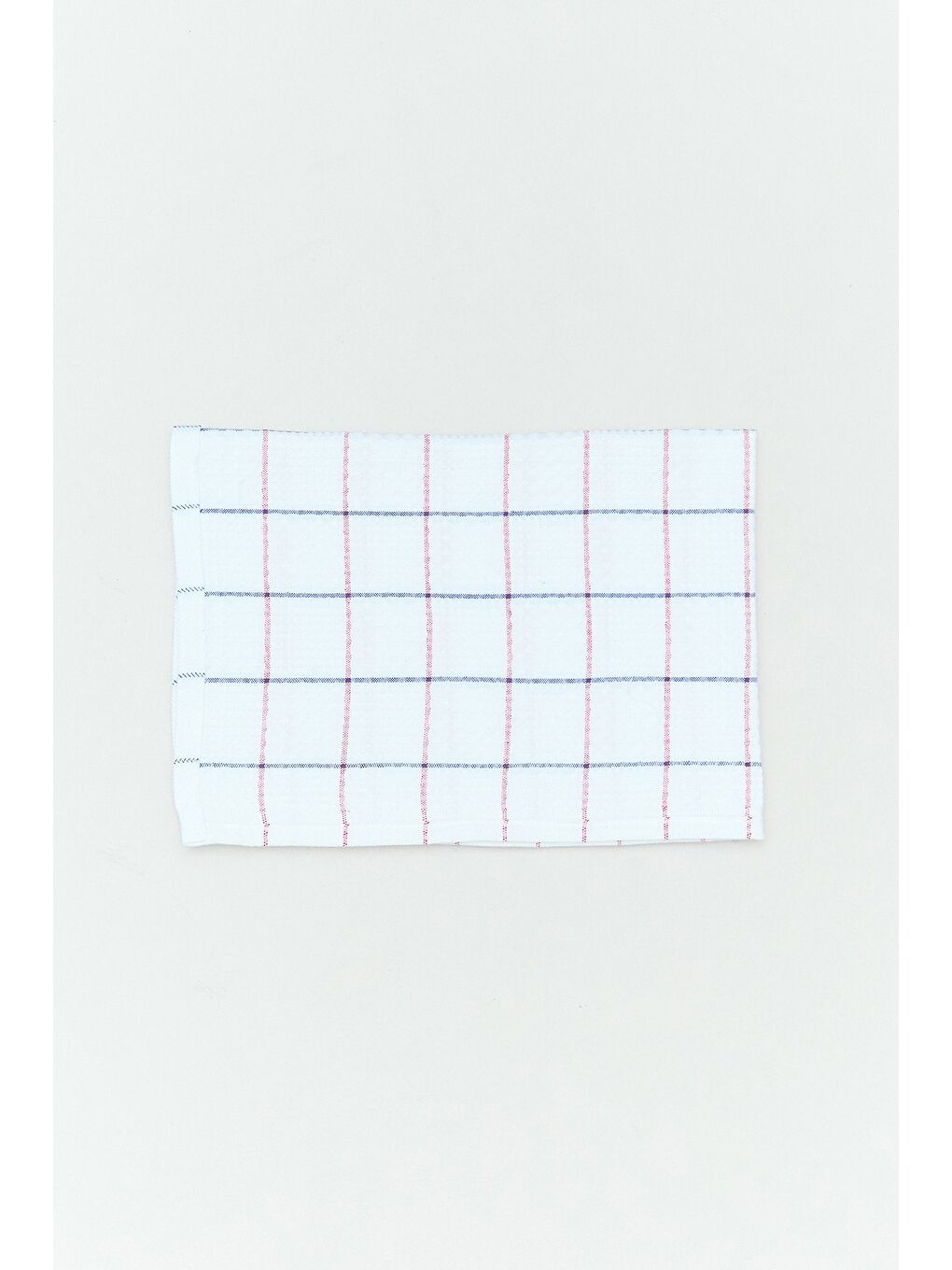 Kırmızı Ekose Desenli Mutfak Kurulama Bezi-1