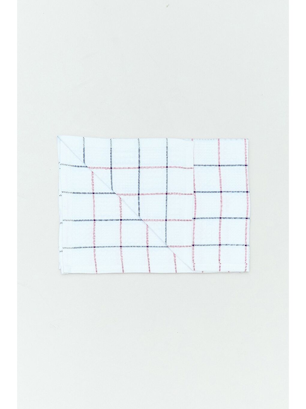 Kırmızı Ekose Desenli Mutfak Kurulama Bezi-2