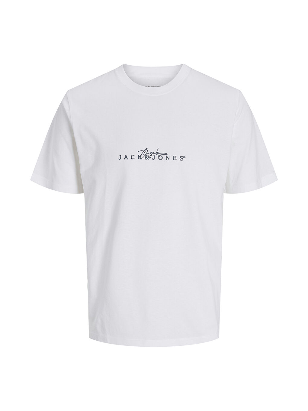 Varenna Branding Crew Neck Erkek Beyaz Yuvarlak Yaka Spor Tişört