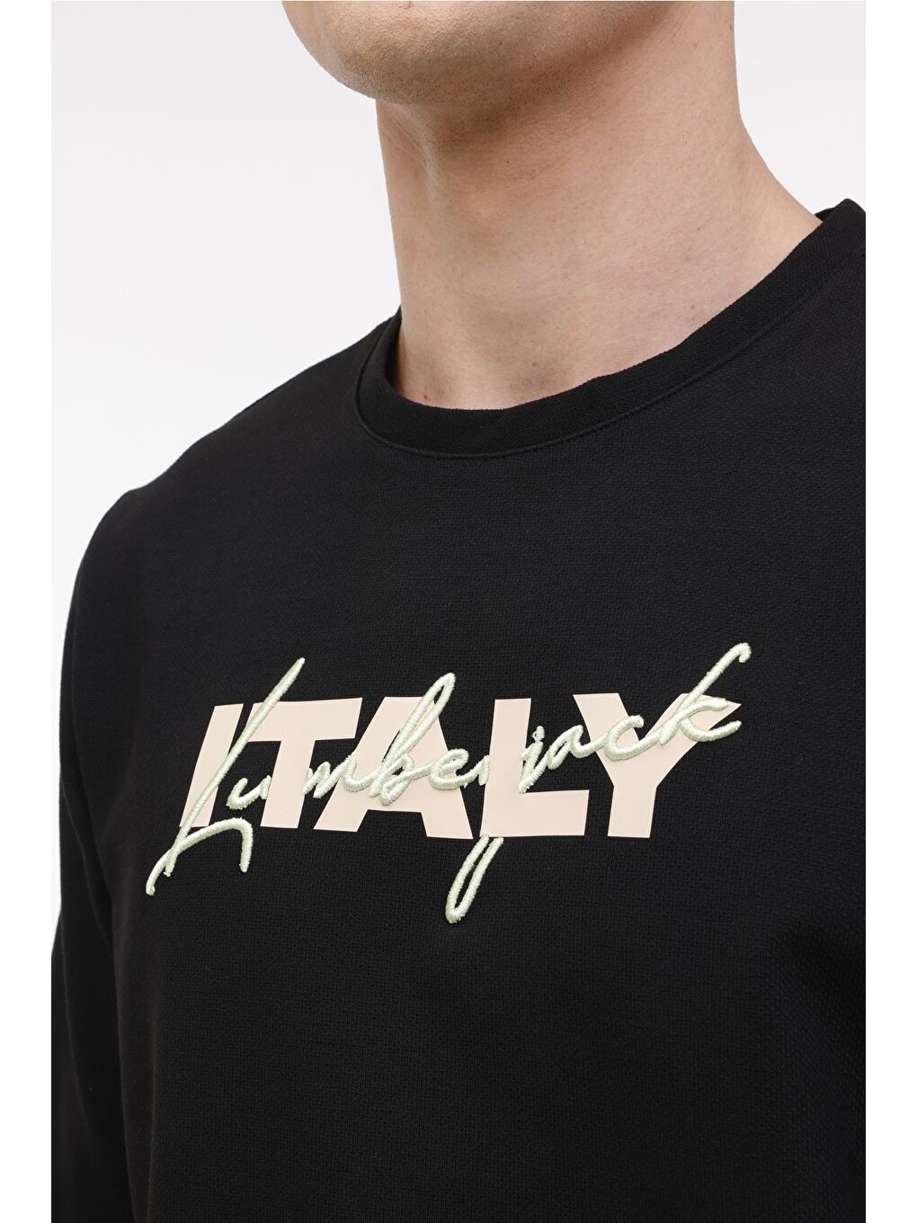 ML ZUHN 16ITL521 4PR Siyah Erkek Sweatshirt-3