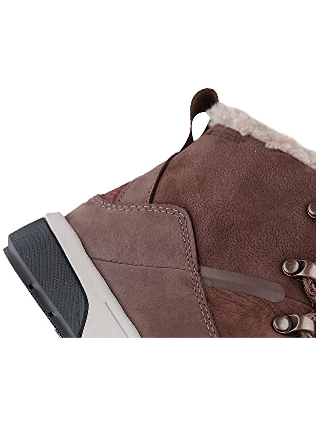 W Sierra Mid Lace Wp Kadın Trekking Bot Ve Ayakkabısı Nf0a4t3x7t71 Kahverengi-6