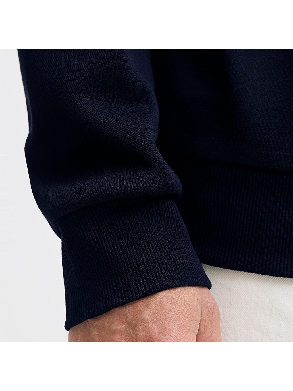 Makoto Crew Neck Erkek Lacivert Yuvarlak Yaka Sweatshirt-4