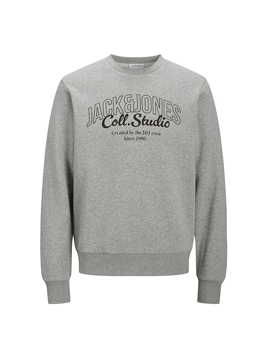 Makoto Crew Neck Erkek Gri Yuvarlak Yaka Sweatshirt