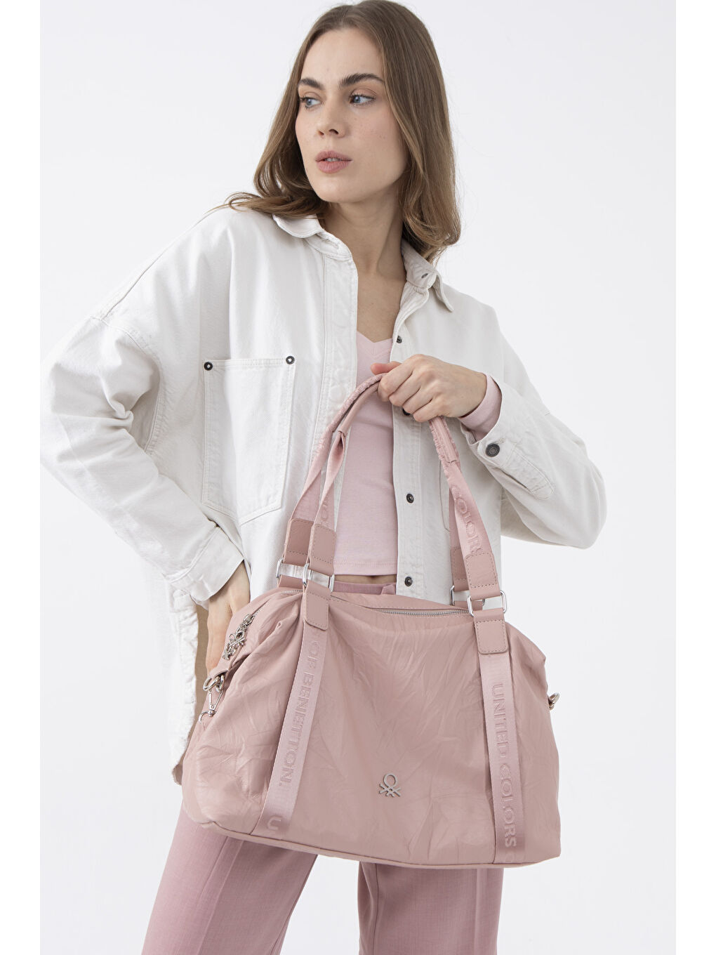 Kadin Kol Çantasi Pembe BNT1470-1