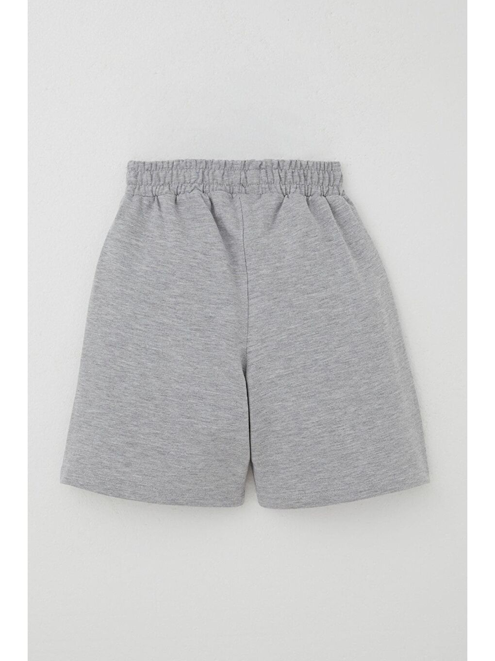 Erkek Çocuk Şortlu Takım Yazı Baskılı Bağcık Aksesuarlı Bej (8-14 Yaş)-4