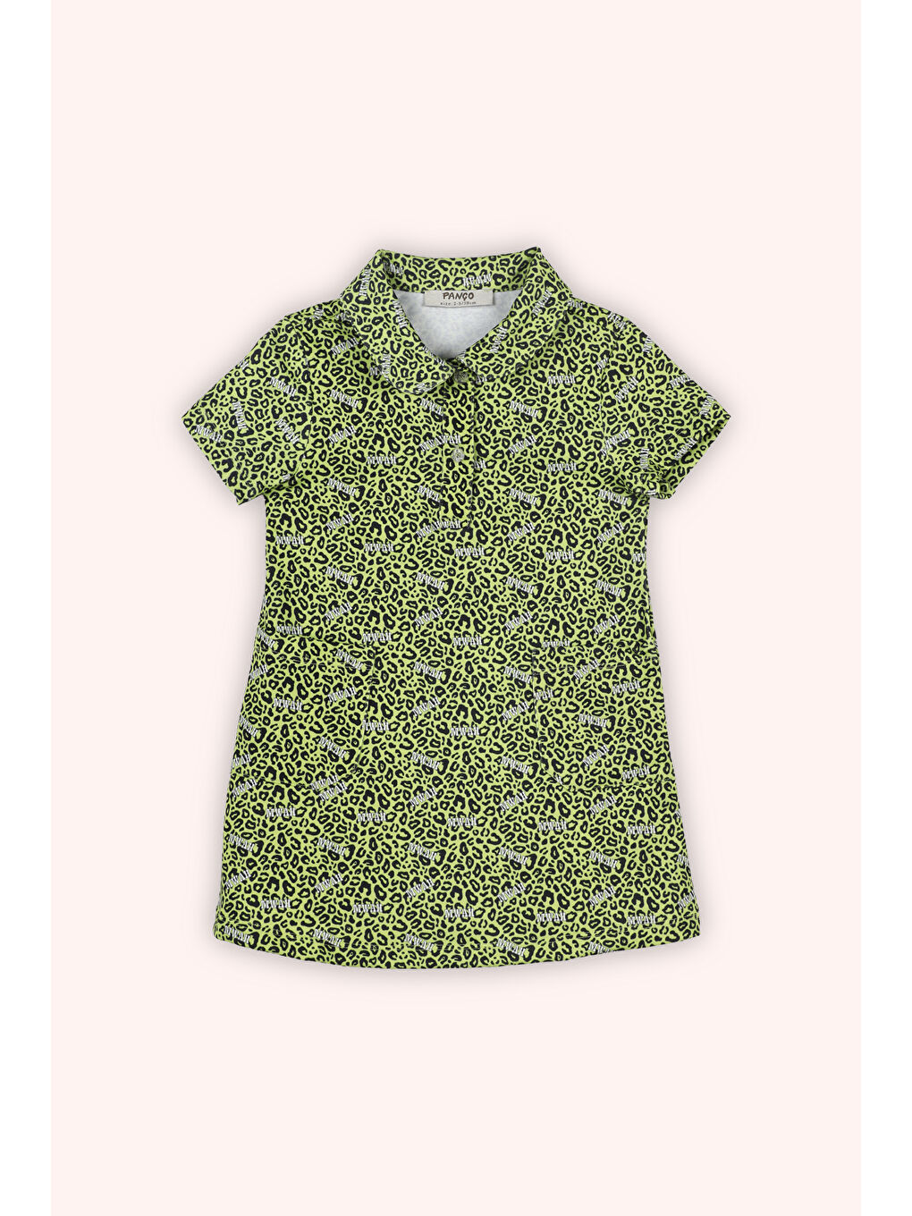 Kız Çocuk Örme Elbise Yeşil