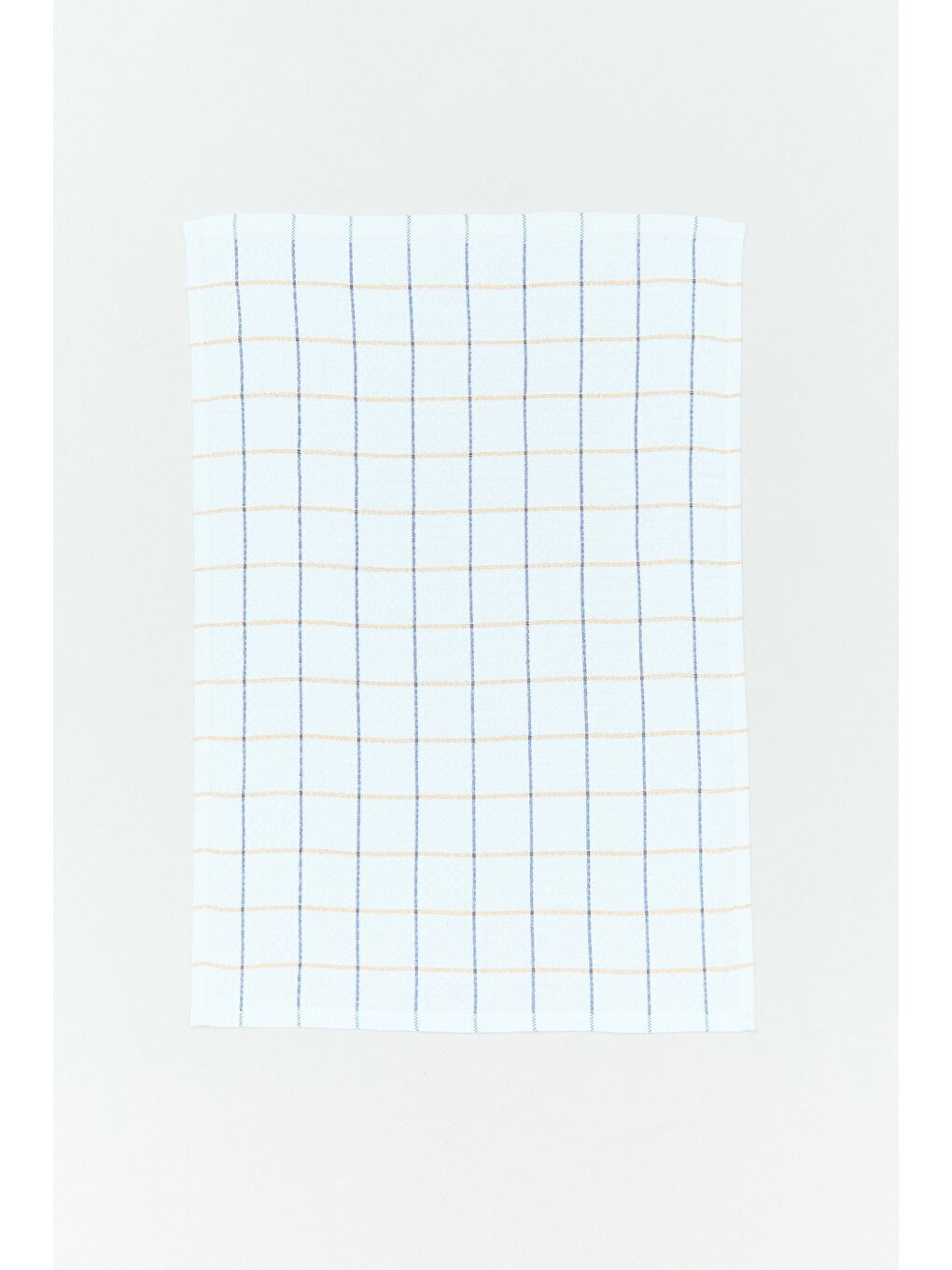 Sarı Ekose Desenli Mutfak Kurulama Bezi