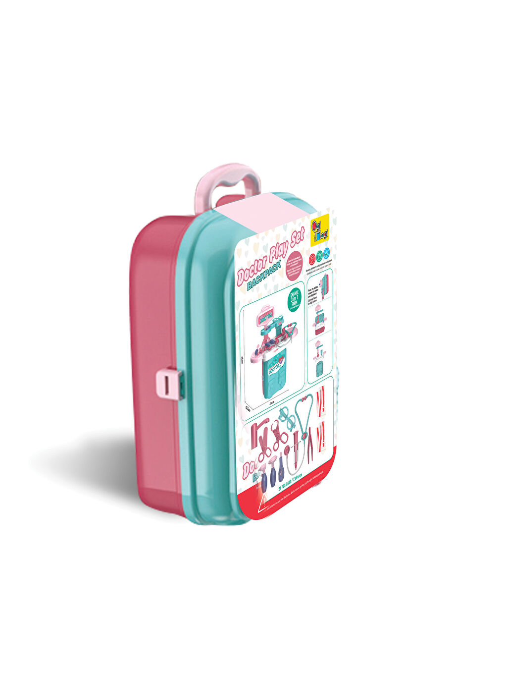 Doktor Oyun Seti Eğitici 2’si 1 Arada Sırt Çantası-3