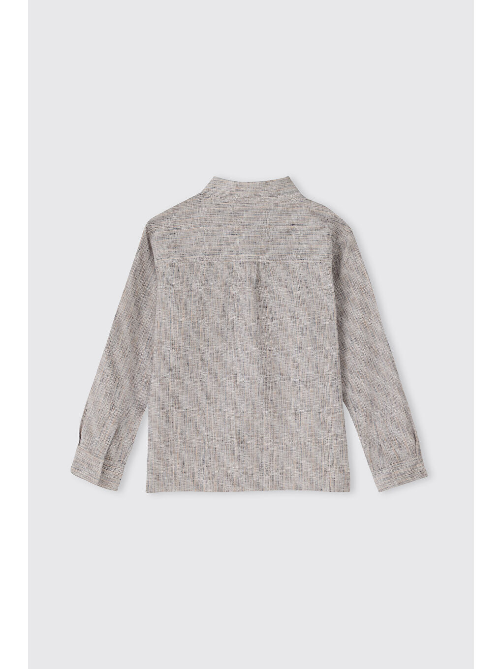 Erkek Çocuk Hakim Yaka Mavi Gömlek-1