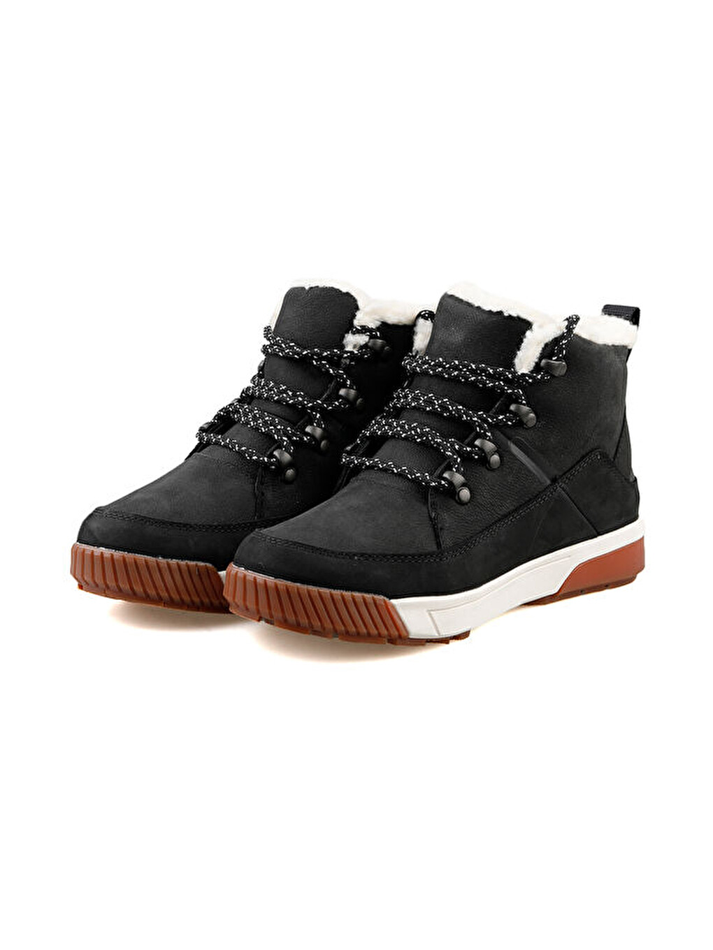 W Sierra Mid Lace Wp Kadın Trekking Bot Ve Ayakkabısı Nf0a4t3xr0g1 Siyah-3