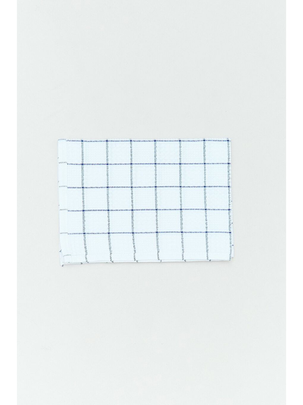 Mavi Ekose Desenli Mutfak Kurulama Bezi-1