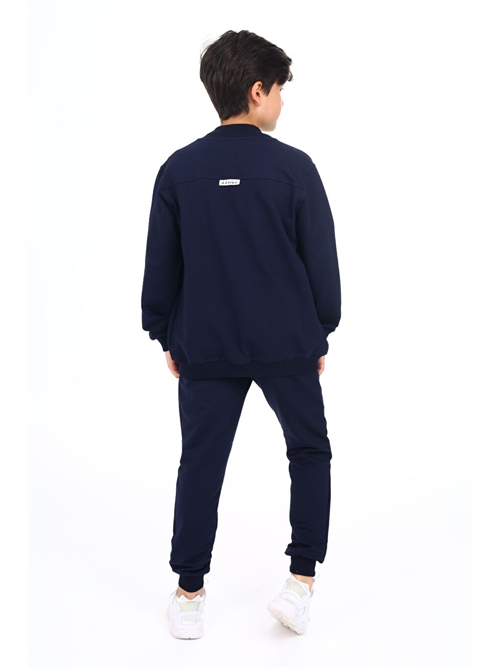 Lacivert Erkek Çocuk Baskılı Eşofman Takım-7