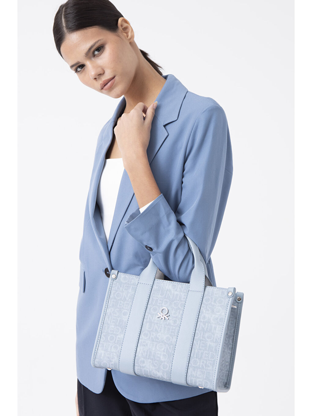 Kadin El Çantasi Mavi BNT1596-2