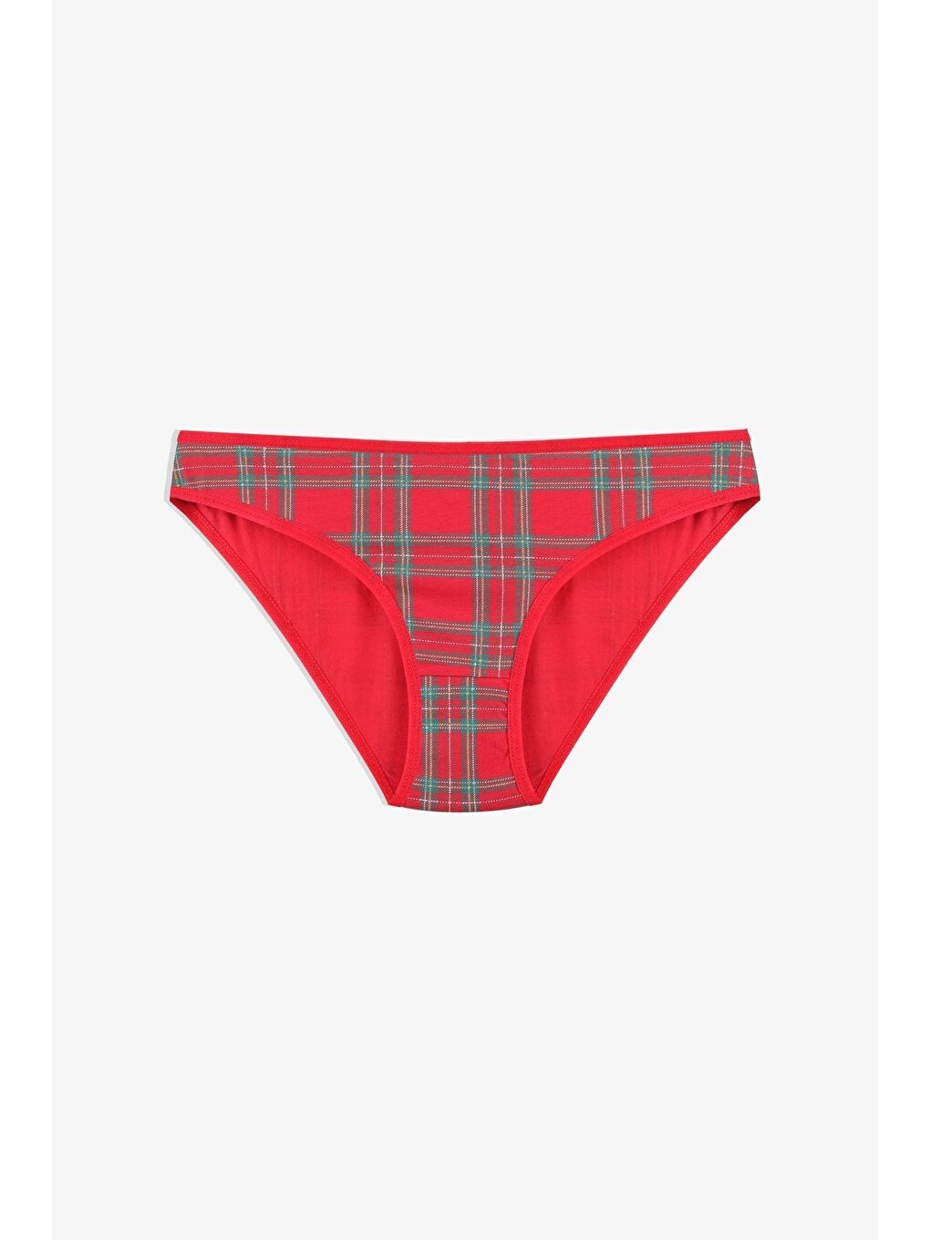 Yeşil Kadın 3'lü Pamuklu Basic Külot-1