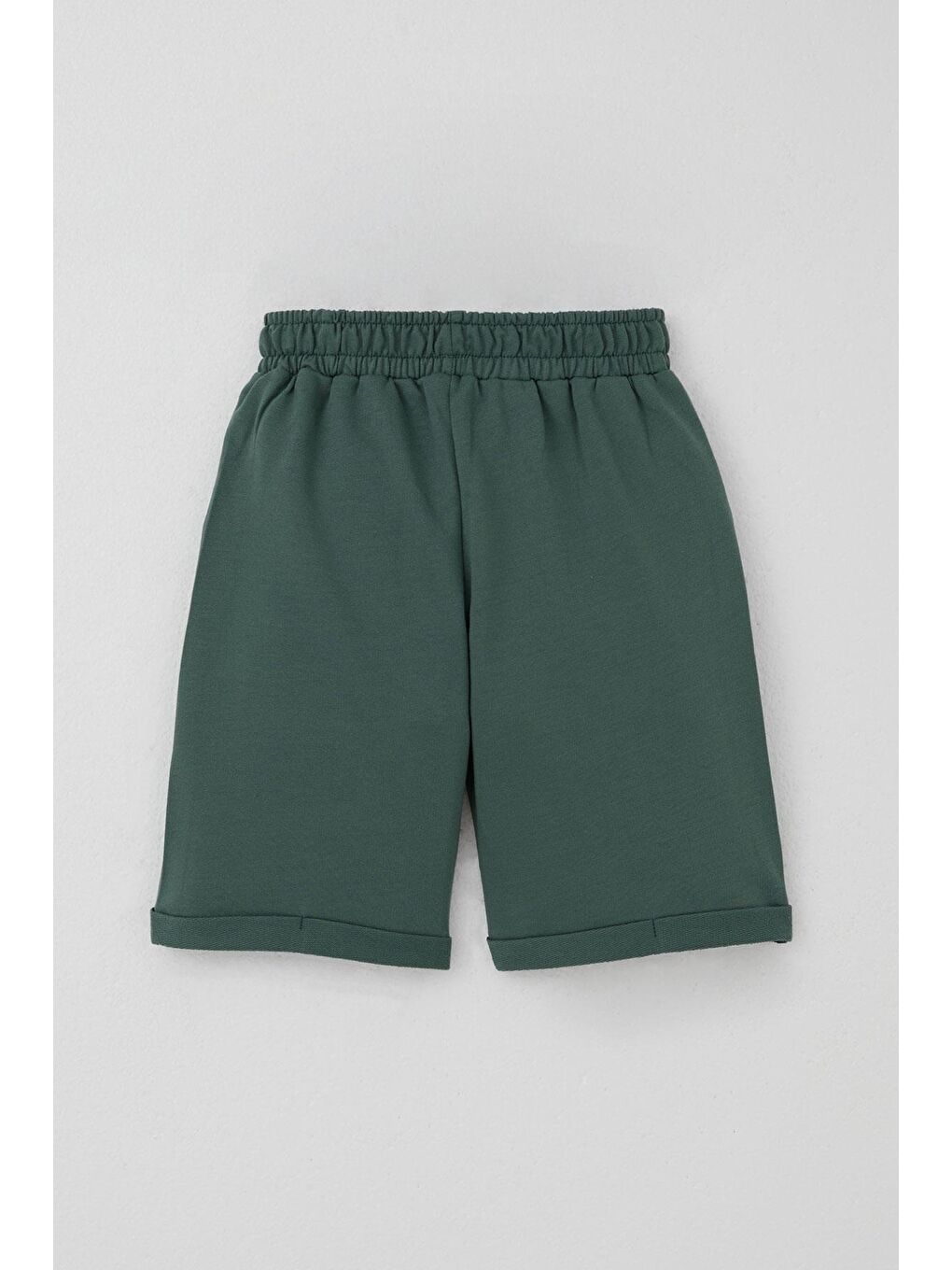 Erkek Çocuk Şortlu Takım Paten Gösterisi Yapan Dinozor Baskılı Sarı (1-3 Yaş)-4