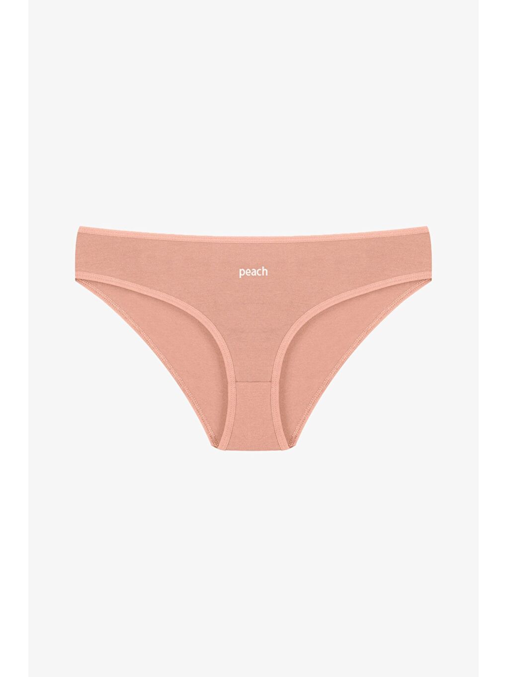 Kahverengi Kadın 3'lü Pamuklu Basic Külot-1