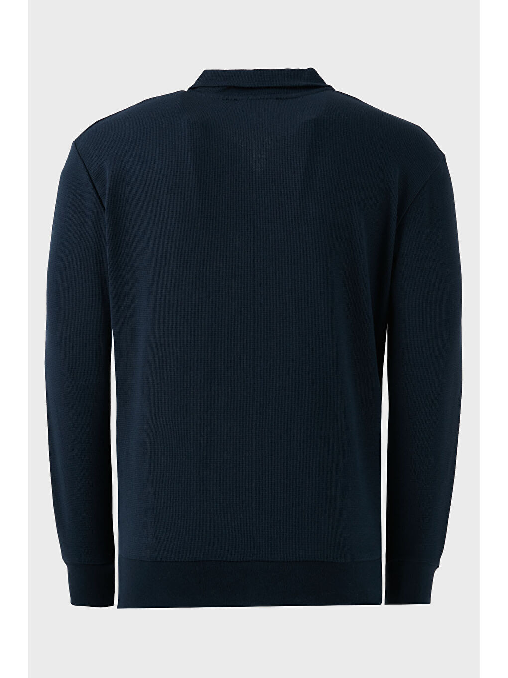 Buratti İndigo Pamuklu Regular Fit Yarım Fermuarlı Polo Yaka Erkek Sweat 5905805 - 1