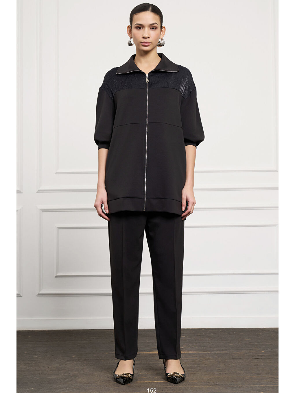 Pantolonlu Takım 1037 Siyah-3