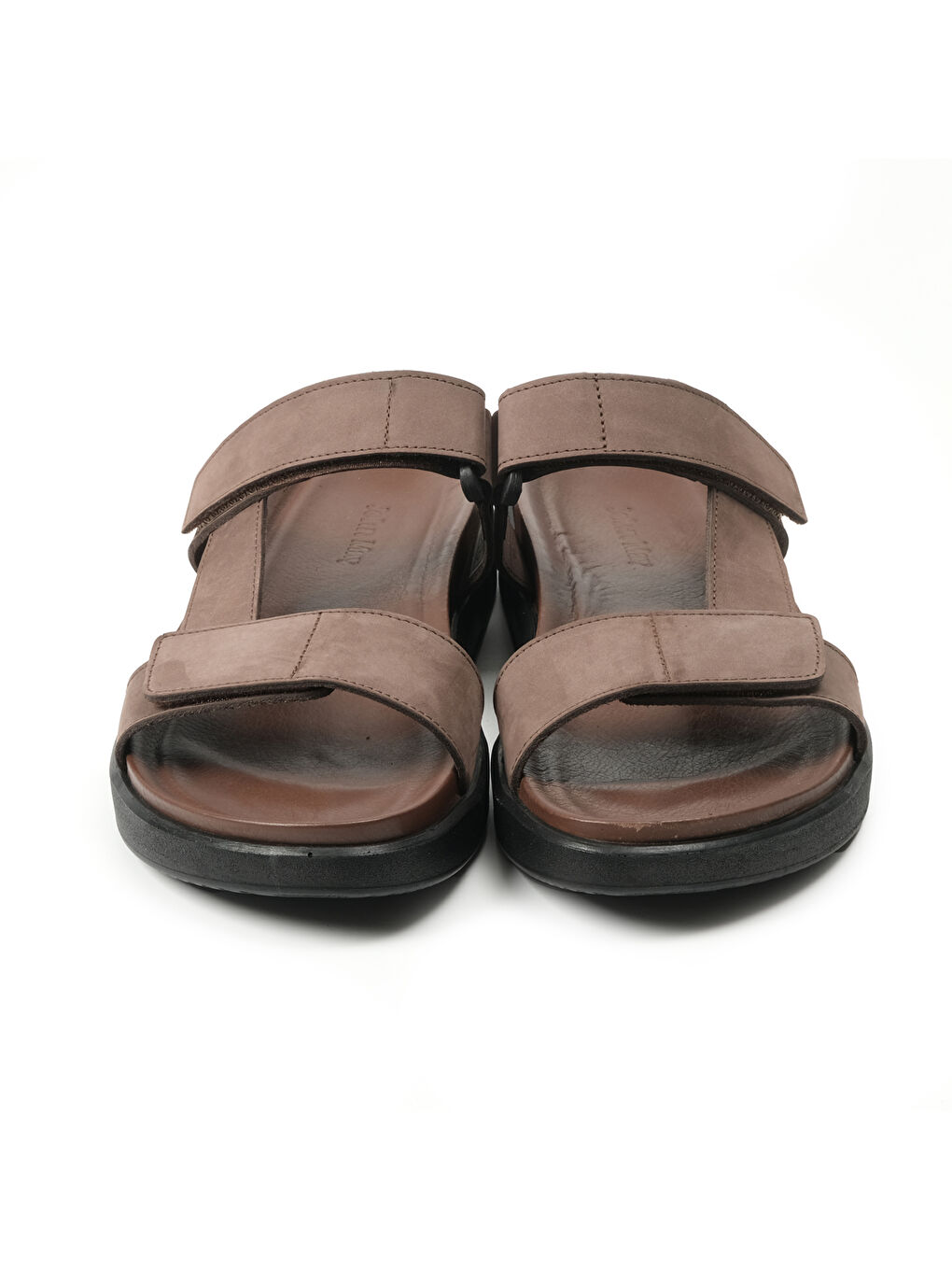 Kahverengi Erkek Terlik AG- 23345-3 Nubuk Kahve-2