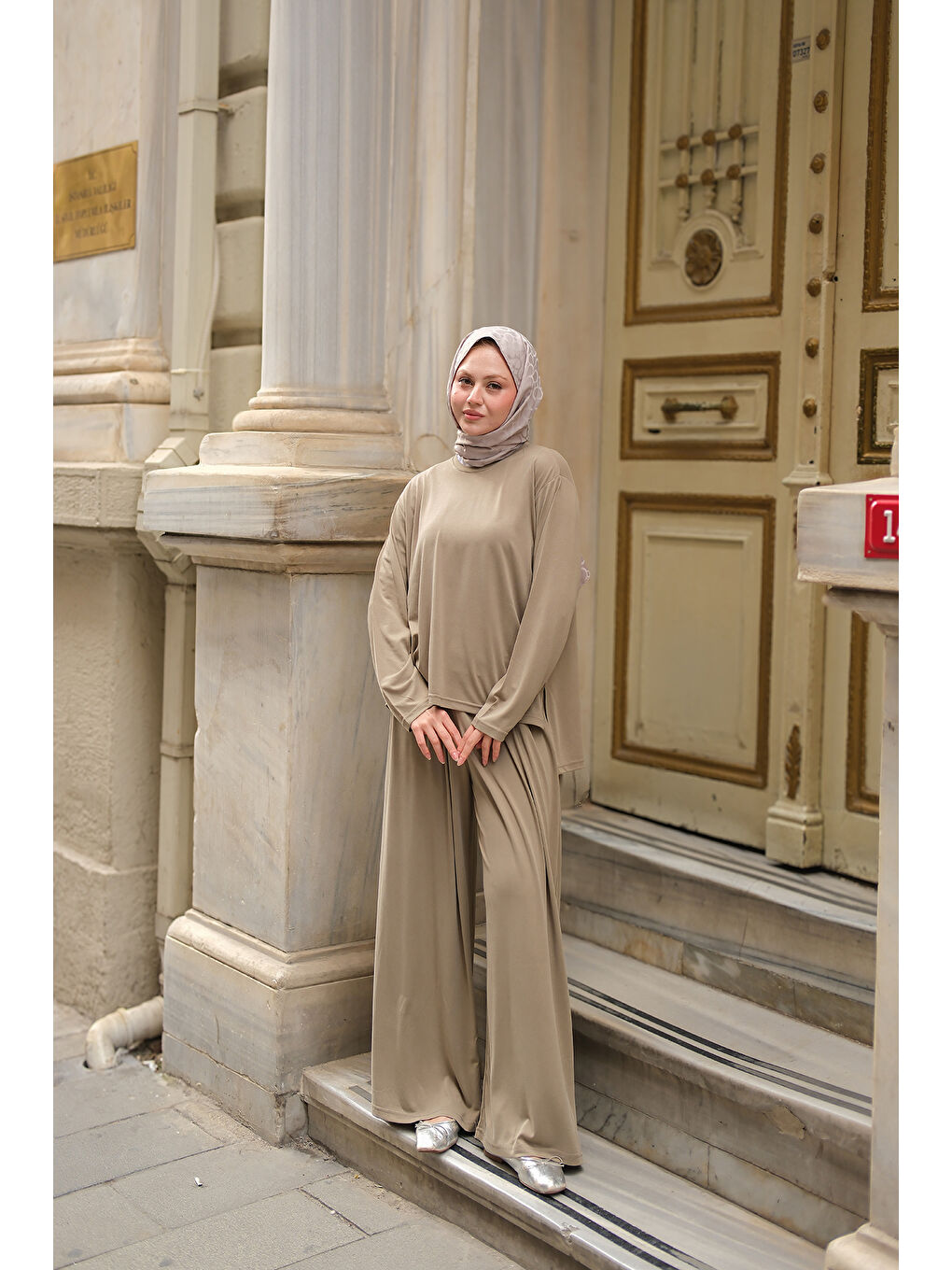 Kadın Rise Jarse Dökümlü Takım Yeşil-4