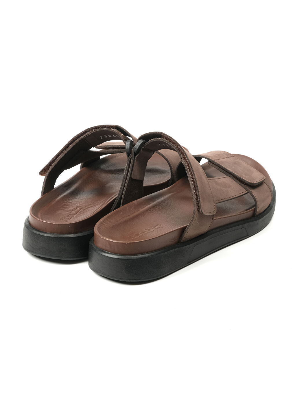 Kahverengi Erkek Terlik AG- 23345-3 Nubuk Kahve-3