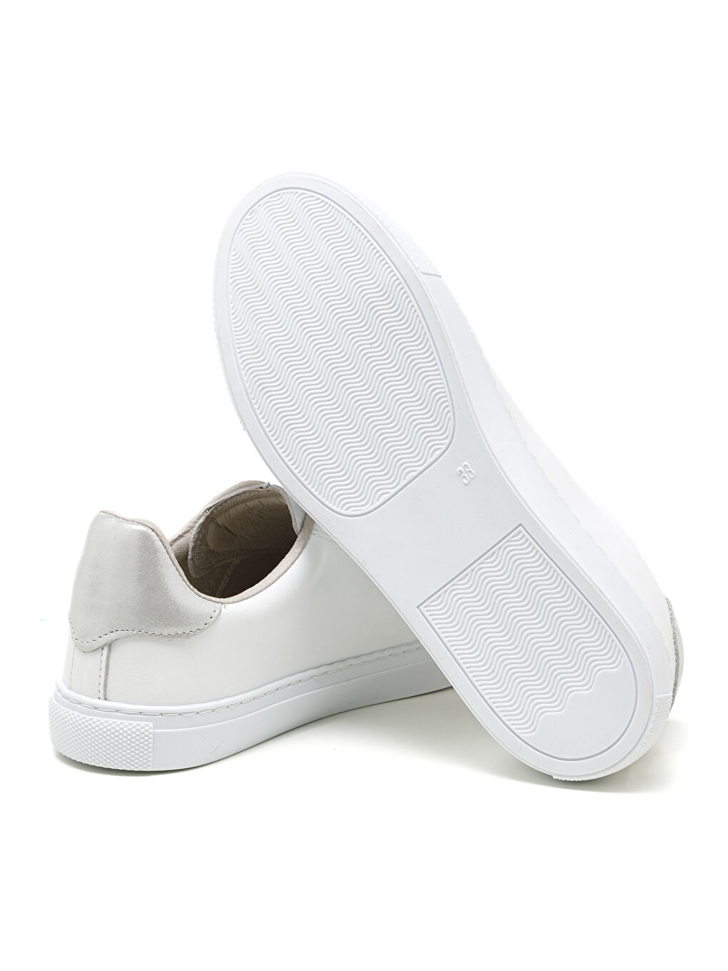 Kadın Sneaker ( Günlük) MAR-25Y-209-02 Beyaz-Bej Mel-4