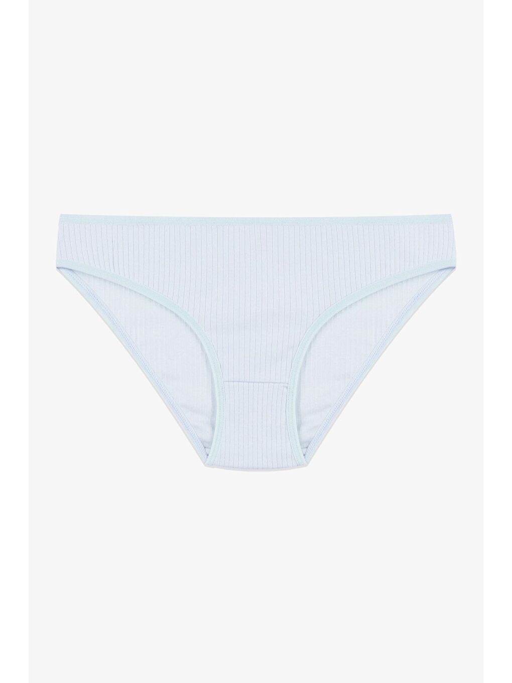 Yeşil Kadın 3'lü Pamuklu Fitilli Külot-1