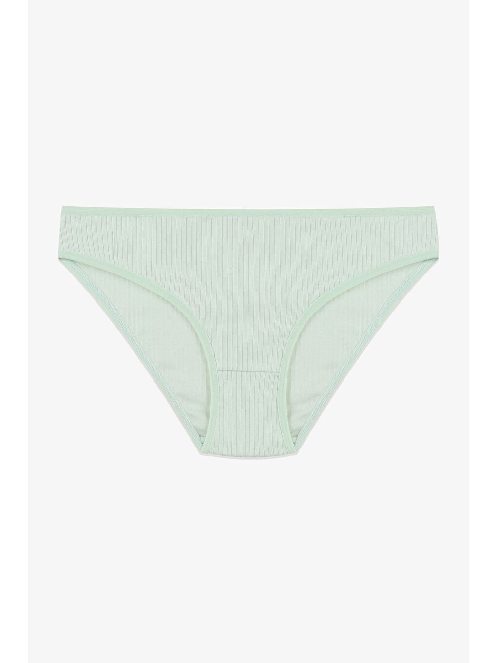 Yeşil Kadın 3'lü Pamuklu Fitilli Külot-3