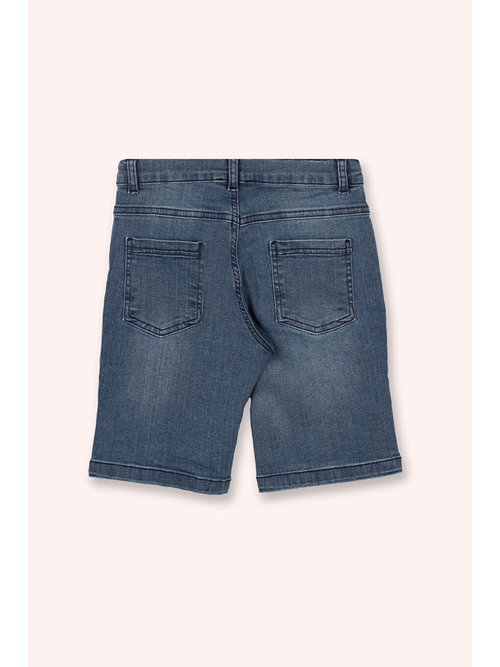 Erkek Çocuk Cepli Şort Mavi-2