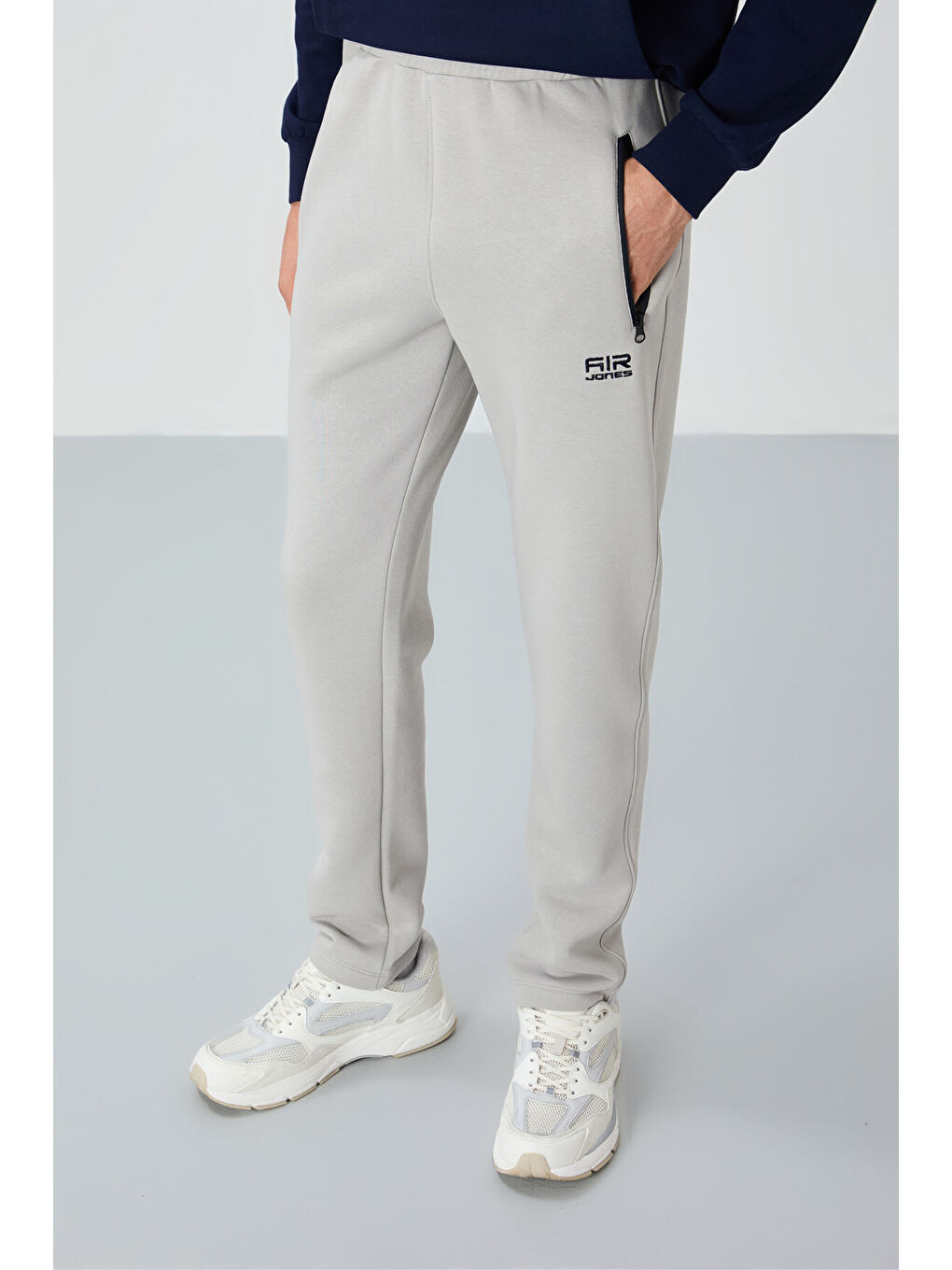 Bej Carlo Taş Şardonlu Erkek Eşofman Alt - 84942