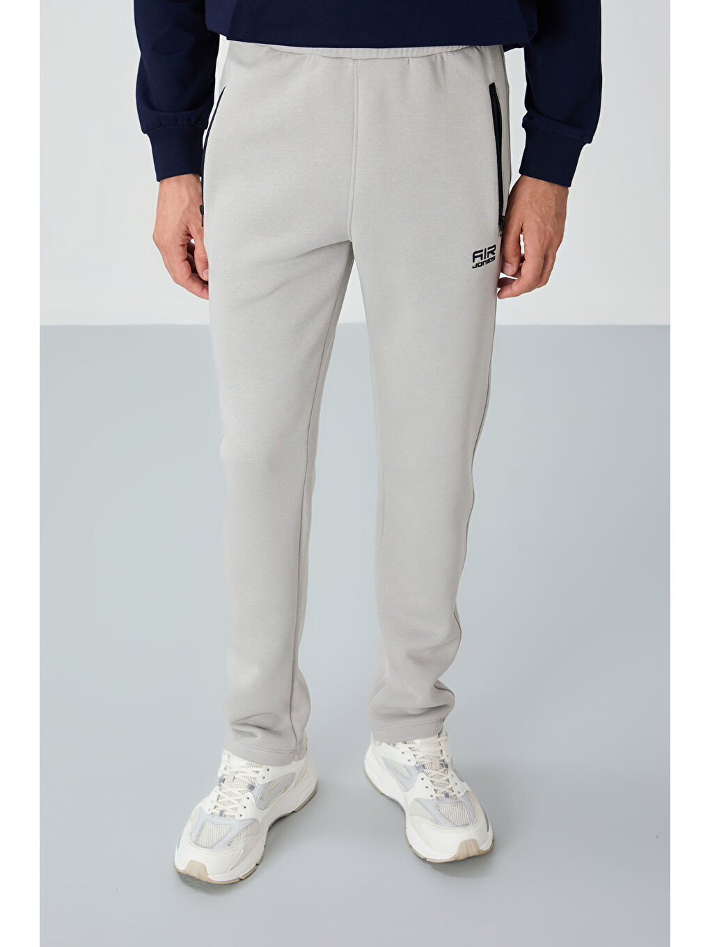 Bej Carlo Taş Şardonlu Erkek Eşofman Alt - 84942-2