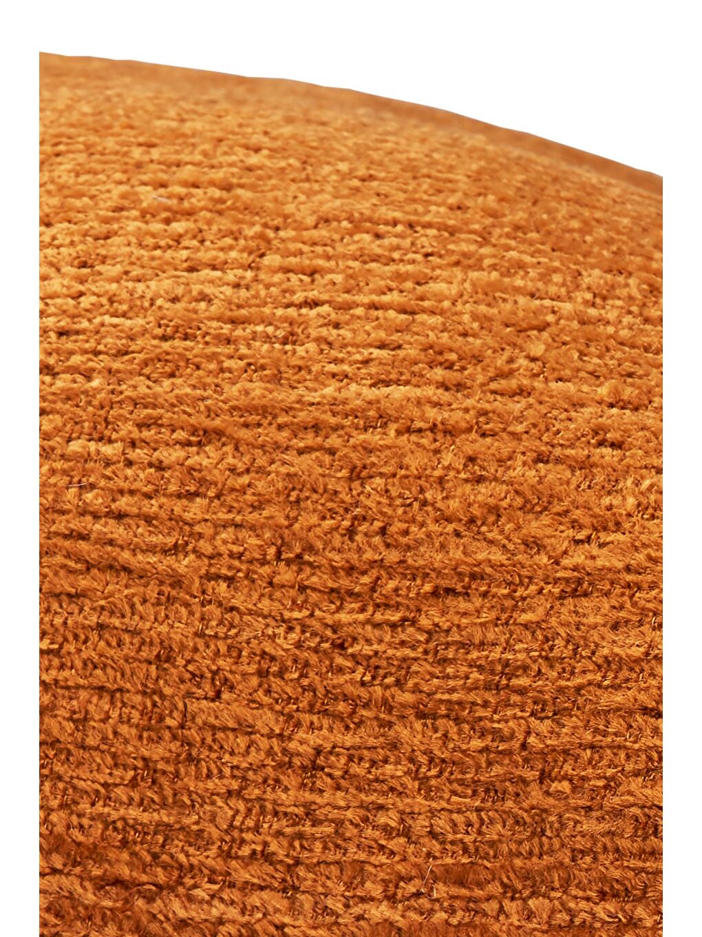 Kahverengi Yün Dokulu Kiremit Dekoratif Kırlent Kılıfı 43x43-2