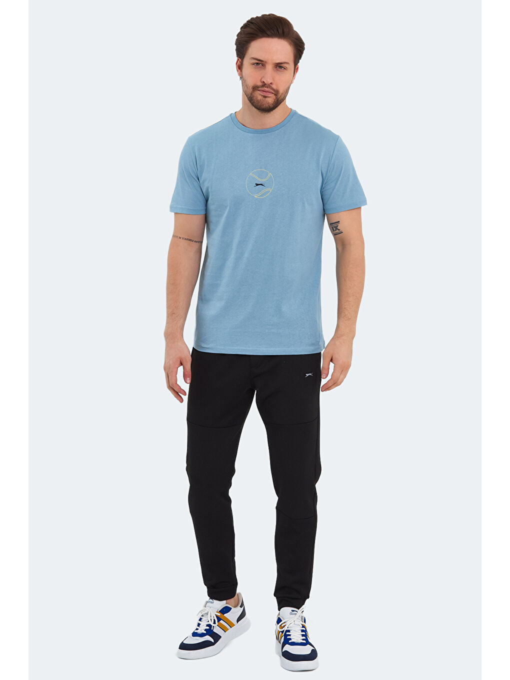 PASSAGE Erkek Tişört Mavi-6