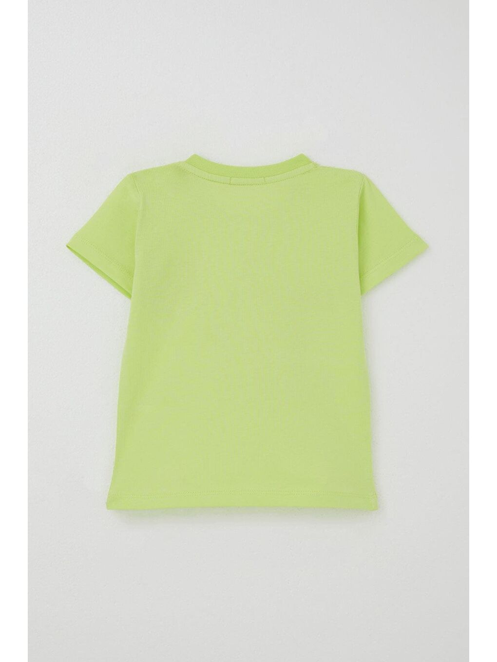 Erkek Çocuk Şortlu Takım Araba Baskılı Cep Detaylı Fıstık Yeşili (1.5-5 Yaş)-3