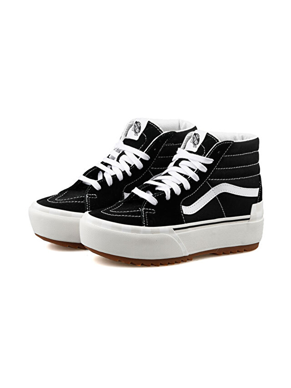 Ua Sk8-hi Stacked Kadın Günlük Ayakkabı Vn0a4btw5zn1 Siyah-2